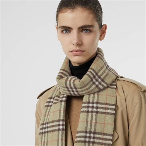 burberry lightweight cashmere scarf in check|burberry check cashmere scarf sale.